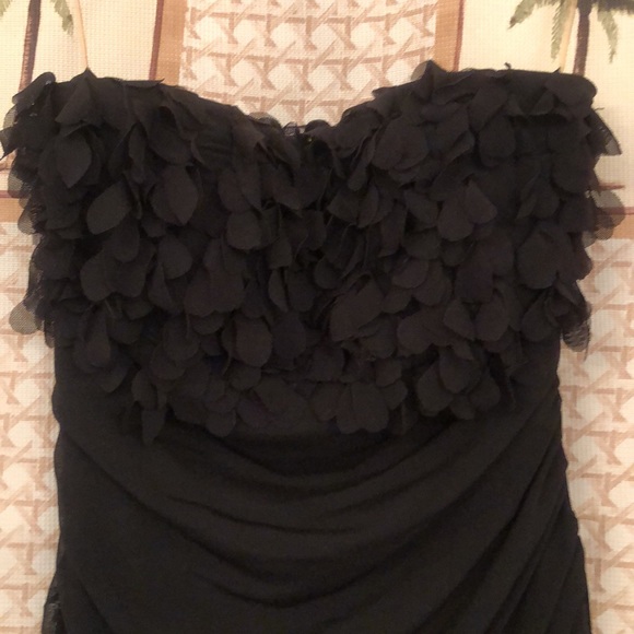 Black formal strapless gown size S - Picture 2 of 6